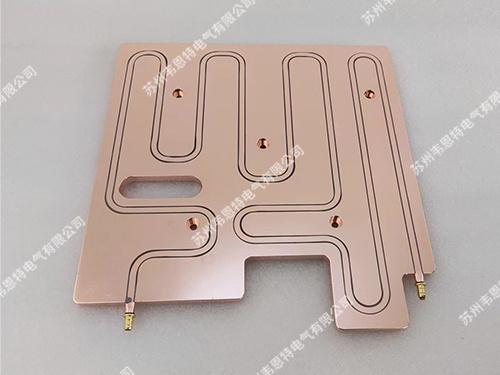 Copper plate water cooling plate